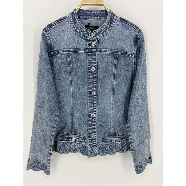 PREMIUM EMBROIDERED DENIM JACKET