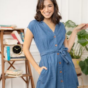 Classic Denim Dress - Direct Factory Supply