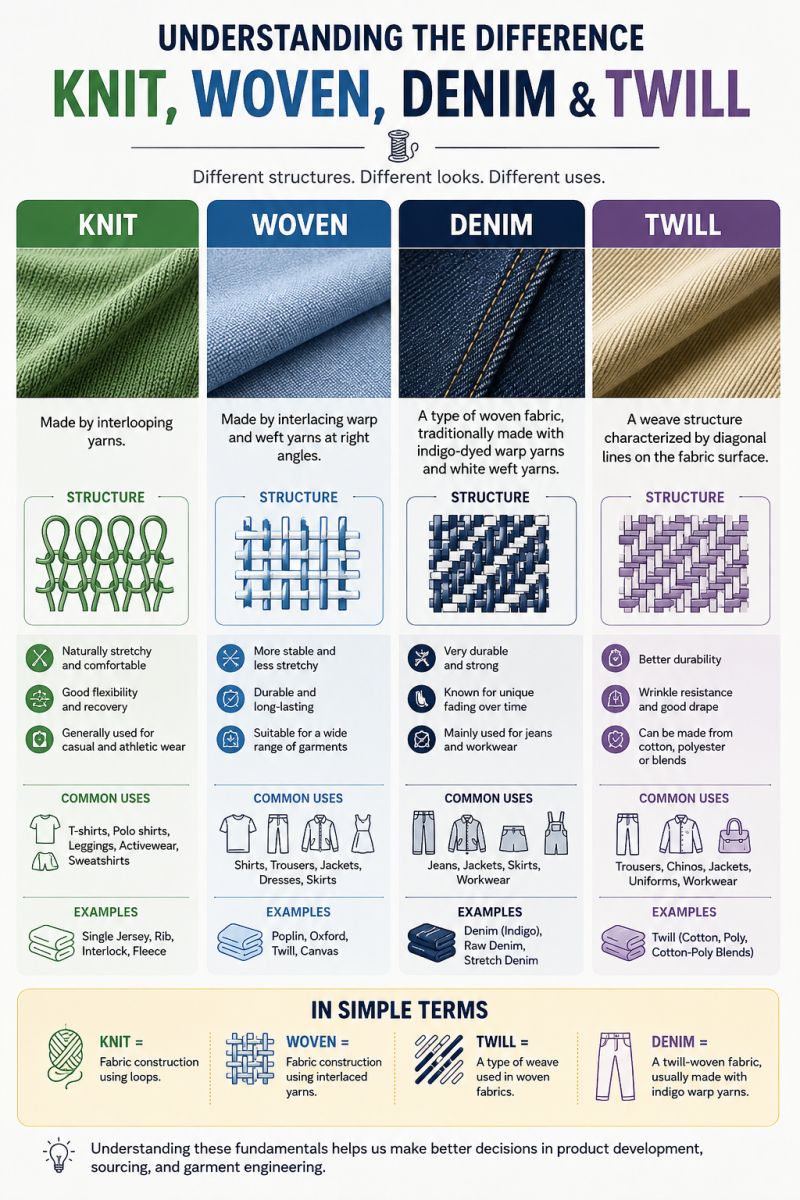 Clothing fabrics