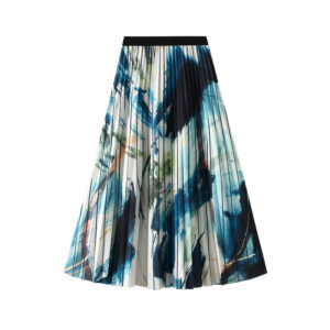 Printed Midi Skirt