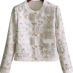 Embroidered coat